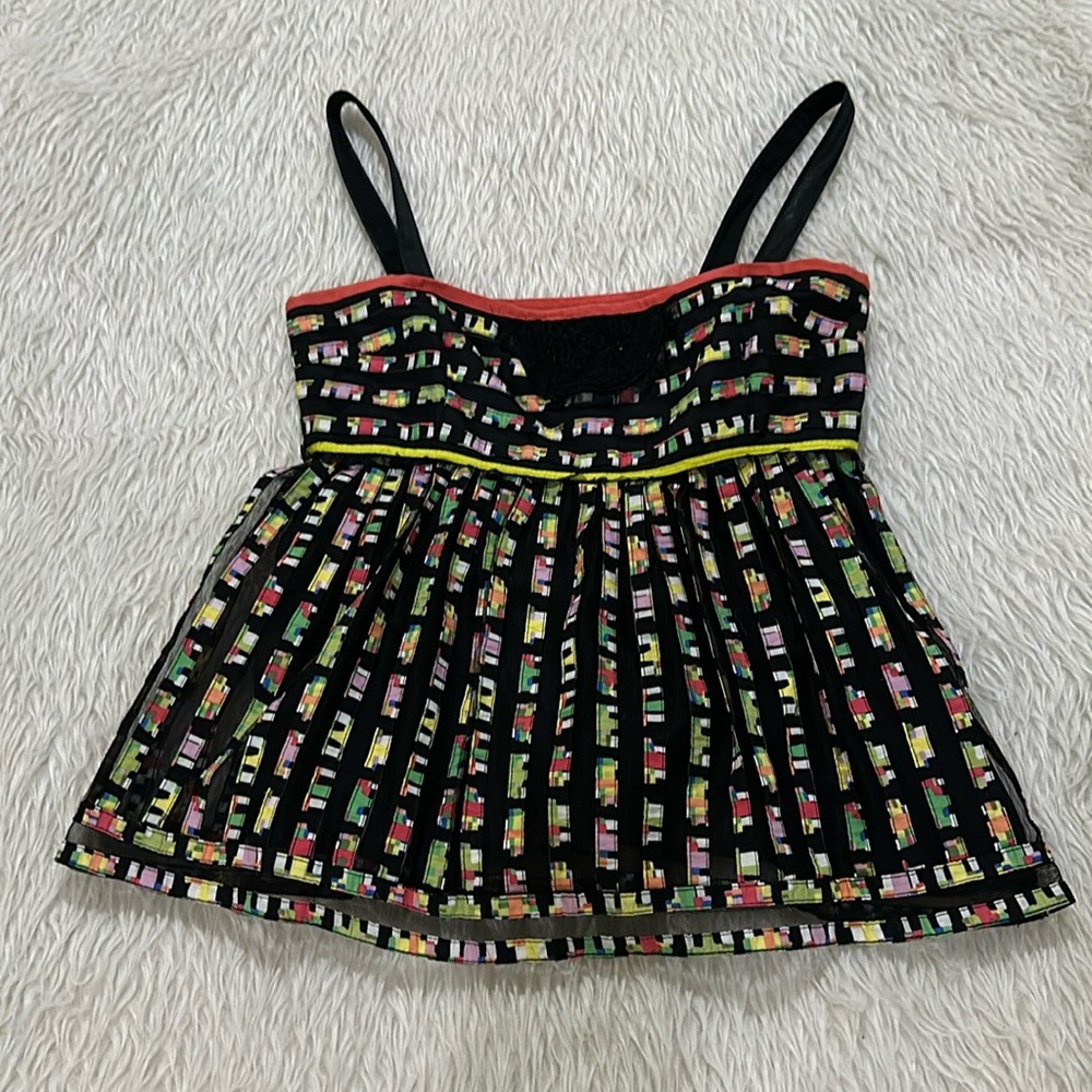 Cynthia Cynthia steffe multicolored summer top size 8